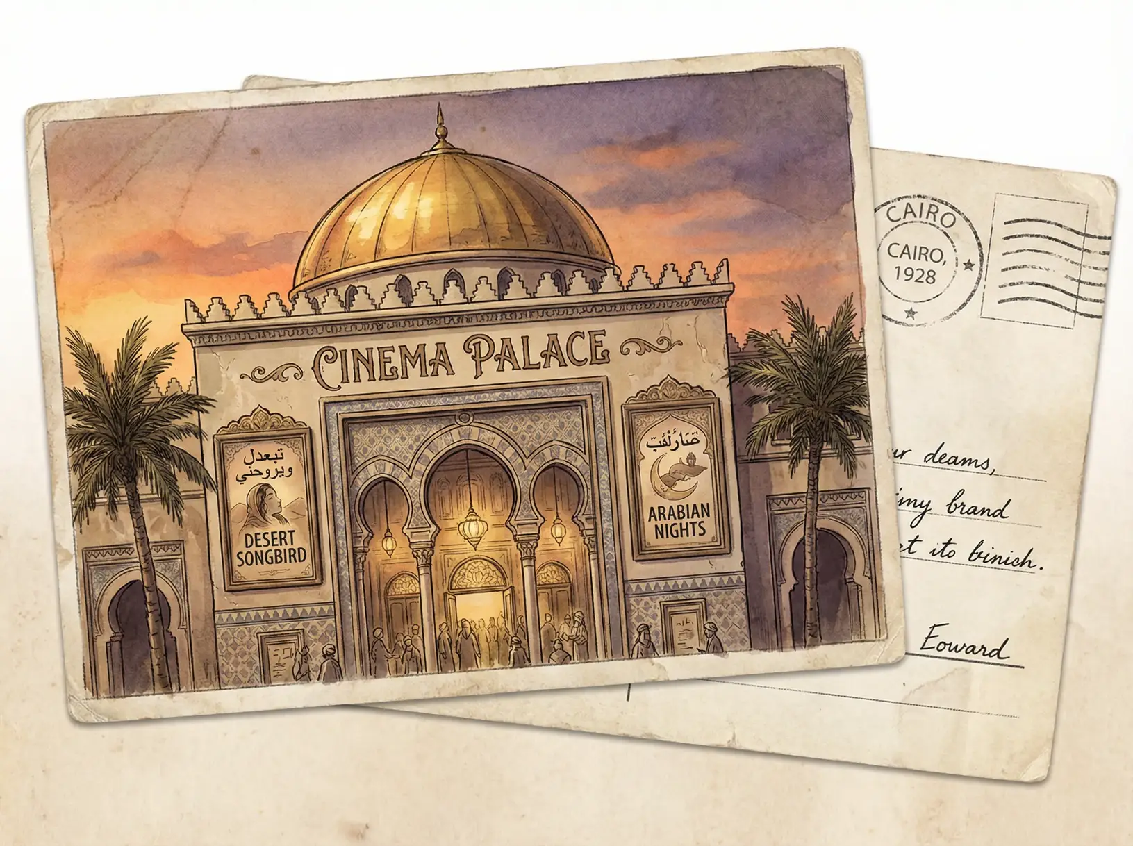 开罗Cinema Palace - 寸止挑战 中东特色影院